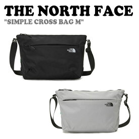 ノースフェイス クロスバッグ THE NORTH FACE メンズ レディース SIMPLE CROSS BAG M シンプル クロス バッグ BLACK ブラック GRAY グレー NN2PP58A/B バッグ