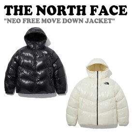 ノースフェイス ダウン THE NORTH FACE メンズ レディース NEO FREE MOVE DOWN JACKET ネオ フリー ムーブ ダウンジャケット BLACK ブラック CREAM クリーム NJ1DP53J/K ウェア 【中古】未使用品