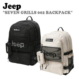 ジープ リュック Jeep メンズ レディース SEVEN GRILLS 002 BACKPACK セブン グリルズ バックパック BLACK ブラック BEIGE ベージュ JO0GAU002BK/BE バッグ