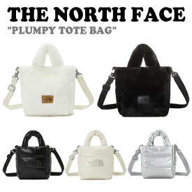 ノースフェイス クロスバッグ THE NORTH FACE レディース PLUMPY TOTE BAG プランピー トートバッグ JET BLACK ジェット ブラック CREAM クリーム SILVER シルバー REAL BLACK リアルブラック VANILLA バニラ NN2PP68J/K/L/M/N バッグ 【中古】未使用品