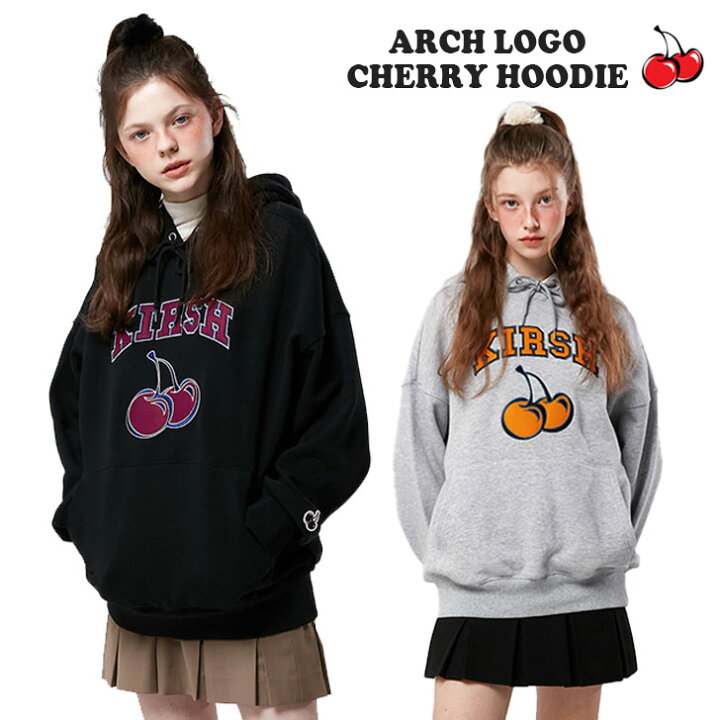 楽天市場】キルシー パーカ KIRSH 正規販売店 ARCH LOGO CHERRY HOODIE 