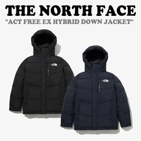 ノースフェイス ダウンジャケット THE NORTH FACE メンズ レディース ACT FREE EX HYBRID DOWN JACKET アクト フリー ハイブリッド ダウン ジャケット BLACK ブラック INK インク NJ1DP78A/B ウェア【中古】未使用品