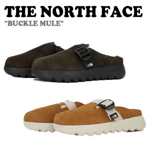 m[XtFCX T_ THE NORTH FACE Y fB[X BUCKLE MULE obN ~[ DARK BROWN _[NuE CAMEL L NS93P72J/K V[Y