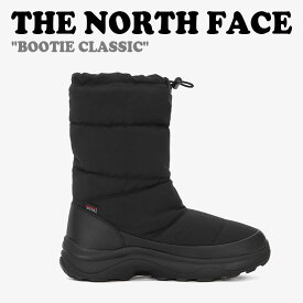 ノースフェイス ブーツ THE NORTH FACE メンズ レディース BOOTIE CLASSIC ブーティー クラシック BLACK ブラック NS99P55A/J シューズ【中古】未使用品