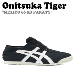 IjcJ^CK[ Xj[J[ Onitsuka Tiger Y fB[X MEXICO 66 PARATY LVR LVR66 peB[ BLACK WHITE ubN zCg 1183A437.002 V[Y