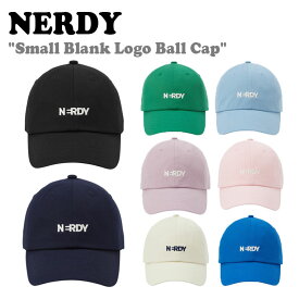 ノルディ キャップ NERDY メンズ レディース Small Blank Logo Ball Cap スモール ブランク ロゴ ボールキャップ 全8色 ノルディー ACC