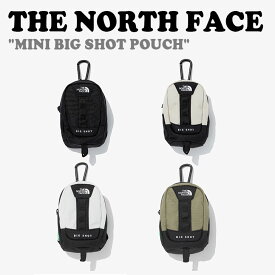 ノースフェイス ポーチ THE NORTH FACE メンズ レディース MINI BIG SHOT POUCH ミニ ビッグ ショットポーチ BLACK ブラック LIGHT BEIGE ライトベージュ WHITE ホワイト TAN タン NN2PQ12A/B/C/D バッグ 【中古】未使用品