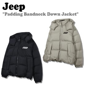 ジープ ダウンジャケット Jeep メンズ レディース Padding Bandneck Down Jacket ぺディン バンドネック ダウン ジャケット BLACK ブラック BEIGE ベージュ JO4JPU491BK/BE ウェア