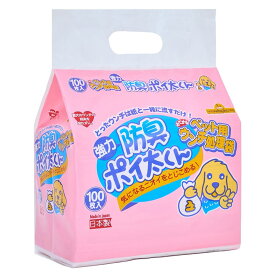 強力防臭ポイ太くん　100枚　ペット用　おてがるウンチ処理袋犬用　トイレに流せる　大容量　ウンチ袋　うんち袋　エチケット袋　マナー袋　防臭　お散歩　フェニックス・アインツェル