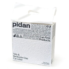 pidan　猫砂　おからベントナイトMIX　2.4kg（6L）猫用　砂　ネコ砂　トイレ砂　オカラ　ベントナイト　天然素材　鉱物系　消臭　吸収　固まる　燃やせる　飛び散りにくい　小粒　サンド　リター　ミックス　混合　ピダン