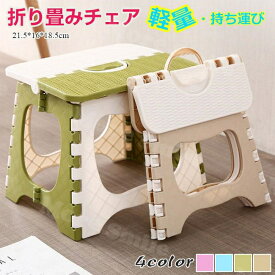 折りたたみ椅子 スツール ステップ台 チェア 折り畳み イス 踏み台 子供用 釣り用 キッズ 幼稚園 取っ手付き スペース収納 軽量 子供イス キッズチェア 大人 アウトドア バーベキュー 椅子 無地 滑り止め 幼稚園 小学生 男の子 女の子 アウトドア