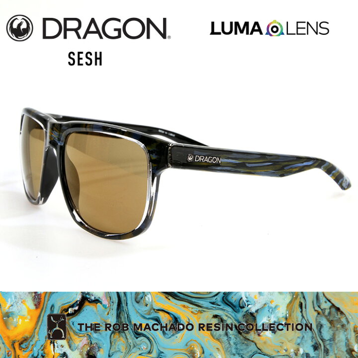 楽天市場】正規品 DRAGON ドラゴン サングラス SESH ロブマチャド 