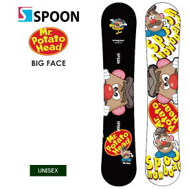 SPOON スプーン Mr POTATO HEAD BIG FACE ポテトヘッドビッグフェイス スノーボード 板 メンズ レディース