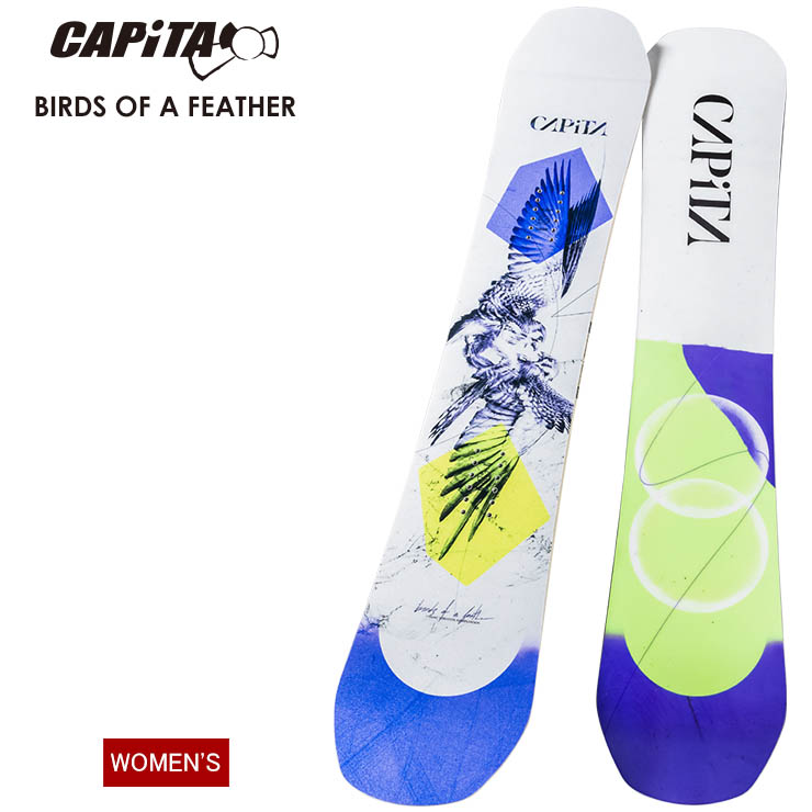 CAPITA キャピタ BIRDS OF A FEATHER バーズオブアフェザー 21-22 2022 スノーボード 板 レディース ウーメンズ
