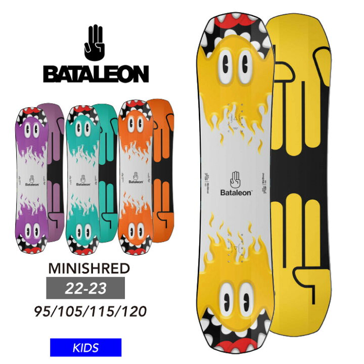 楽天市場】22-23 BATALEON バタレオン MINISHRED キッズ 板 子供 