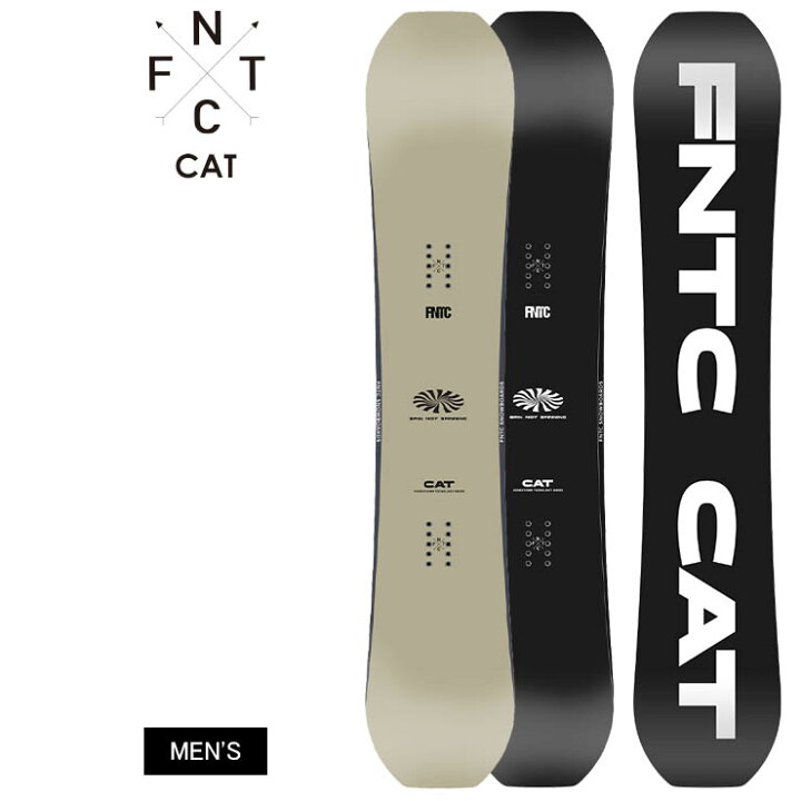 楽天市場】FNTC CAT 22-23 2023 スノーボード 板 メンズ : モアスノー