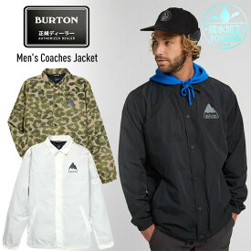 2023 BURTON バートン Coaches Jacket 撥水 コーチジャケット アウター スノーボード スノボー ウェア スキー【モアスノー】