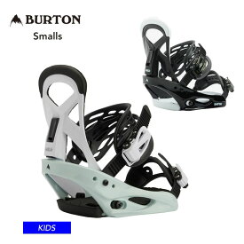 【20日まで使える最大2500円引きクーポン】22-23 BURTON バートン キッズ SMALLS スモール ビンディング バインディング 子供 スノーボード【モアスノー】