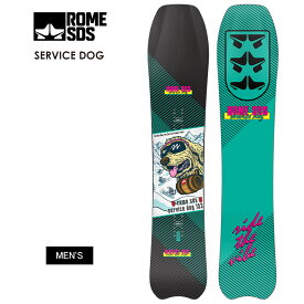 ROME SDS ローム SERVICE DOG サービスドッグ 23-24 2024 スノーボード 板 メンズ