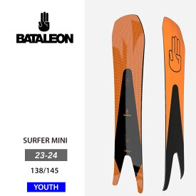 【15日まで使える最大2500円引きクーポン】23-24 BATALEON バタレオン Surfer Mini 板 子供 ジュニア スノーボード 【モアスノー】