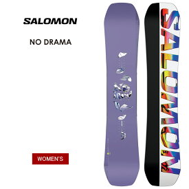 SALOMON サロモン NO DRAMA ノードラマ 23-24 2024 スノーボード 板 レディース ウーメンズ