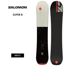 【15日まで使える最大2500円引きクーポン】SALOMON サロモン SUPER 8 スーパーエイト 23-24 2024 スノーボード 板 メンズ