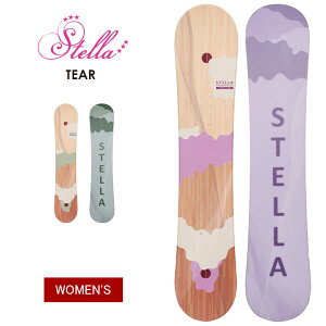 23-24 2024 STELLA ステラ TEAR ティアー フリーライド グラトリ 地形 スノーボード 板 レディース ウーメンズ