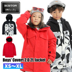 23-24 BURTON バートン Boys' Covert 2.0 2L Jacket スノーボード ジャケット 子供 キッズ ジュニア スキー