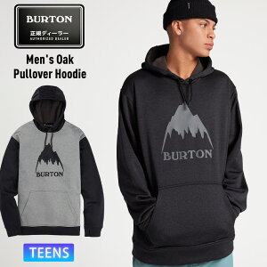 23-24 BURTON o[g Men's Oak Pullover Hoodie Xm[{[h Y t[fB[ Xm[{[h