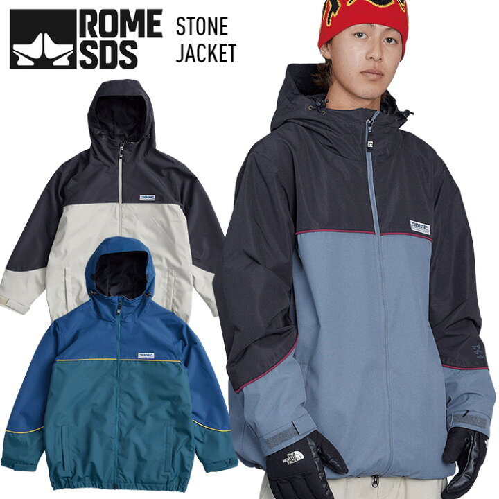楽天市場】正規品 23-24 ROME SDS ローム STONE JACKET スノーボード  
