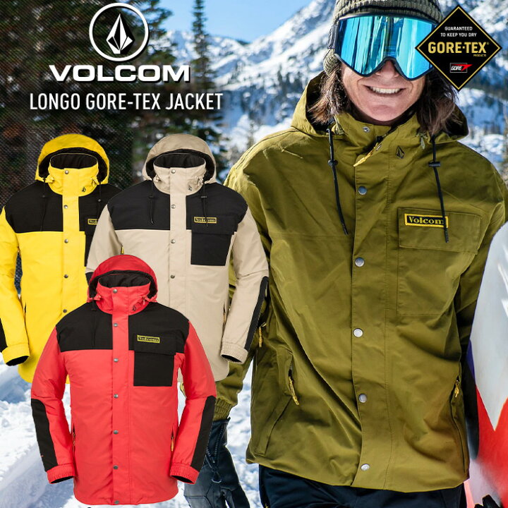 楽天市場】23-24 VOLCOM ボルコム LONGO GORE-TEX JACKET ロンゴ  