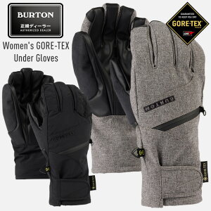�ySS���Ԓ�P2�{���ő�2500�~�I�t�N�[�|���z���K�i 24-25 BURTON �o�[�g�� Women's GORE-TEX UNDER Gloves �S�A�e�b�N�X �A���_�[�O���[�u �X�m�[�{�[�h�O���[�u ���f�B�[�X
