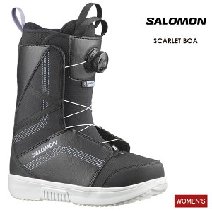 SALOMON T SCARLET BOA XJ[bg{A 24-25 2025 {Au[c Xm[{[h u[c fB[X E[Y