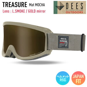 Xm[{[h S[O DEES fB[Y TREASURE.os gW[ DNG-2460-2 Mat MOCHA YFL.SMOKE / GOLD mirror XL[ Xm{[