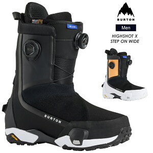 BURTON o[g Men's Highshot X Step On Wide nCVbgGbNX XebvICh 25-26 2026 Xm[{[h u[c Y