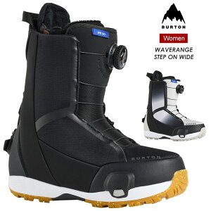 BURTON o[g Women's Waverange Step On Wide EF[uW XebvICh 25-26 2026 Xm[{[h u[c fB[X E[Y