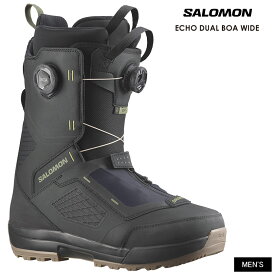 SALOMON サロモン ECHO DUAL BOA WIDE エコーデュアルボア 25-26 2026 スノーボード ブーツ メンズ