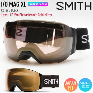 2026 SMITH X~X Xm[{[h S[O I/O MAG XL ACI[ }OXL Black PROY CP Pro Photochromic Gold Mirror XL[ yAXm[z