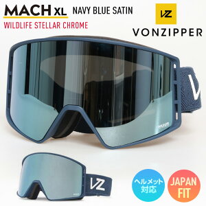 y\z2026 VONZIPPER {Wbp[ MACH XL }bn XL Xm[{[h S[O NAVY BLUE SATIN YFWILDLIFE WHITE CHROME XL[ BE21M700 NVY