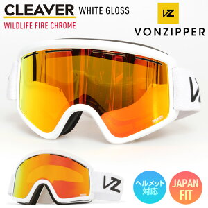 y\z2026 VONZIPPER {Wbp[ CLEAVER N[o[ Xm[{[h S[O WHITE GLOSS YFWILDLIFE WHITE CHROME XL[ BE21M704 WFC