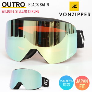 2026 VONZIPPER {Wbp[ OUTRO AEg Xm[{[h S[O BLACK SATIN YFWILDLIFE STELLAR CHROME XL[ BE21M707 KLC yAXm[z