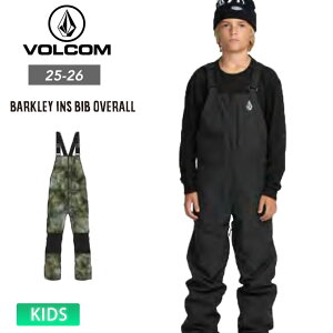 25-26 2026 VOLCOM {R BARKLEY INS BIB OVERALL LbY WjA rupc Xm[{[h Ȃ