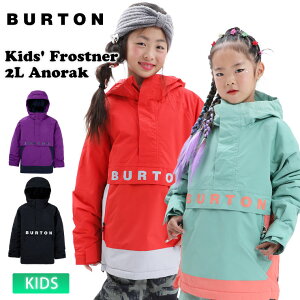 25-26 2026 BURTON o[g LbY WjA Kids' Frostner 2L Anorak Jacket Xm[{[h WPbg AmbN