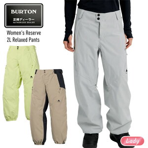 y|CgUP!!z2026 BURTON o[g Women's Reserve 2L Relaxed Pants U[u bNX pc Xm{[ EFA EBY yAXm[z