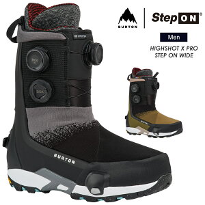 BURTON �o�[�g�� Men's Highshot X Pro Step On Wide �n�C�V���b�g�G�b�N�X�v�� �X�e�b�v�I�����C�h 26-27 2027 �X�m�[�{�[�h �u�[�c �����Y