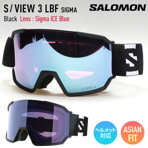2027 SALOMON �T������ �X�L�[ �X�m�[�{�[�h �S�[�O�� S/VIEW 3 LBF SIGMA �G�X�r���[3 �V�O�} Black �����Y: Sigma ICE Blue �y���A�X�m�[�z
