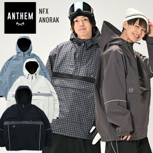 2027 ANTHEM �A���Z�� NFX ANORAK NFX�A�m���b�N �W���P�b�g �X�m�[�{�[�h �X�L�[ �E�F�A �y���A�X�m�[�z