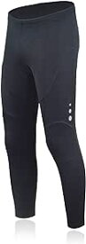 【在庫処分★50%OFF】 YORKEN サイクルパンツ 裏起毛 パッド付き サイクルタイツ 防寒 自転車 レーサーパンツ ロングタイツ メンズ ロードバイク サイクルウェア YK-DFP-001