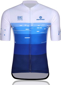 [Morethan] サイクルジャージ 半袖 メンズ HVP-017