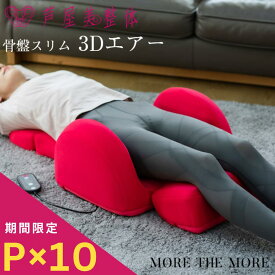 ポイント10倍 芦屋美整体 骨盤スリム3Dエアー 骨盤矯正 骨盤ケア ストレッチ 寝ながらケア エアーマッサージ エアー ゆらし マッサージ 腰 背中 コンパクト 男女兼用 骨盤 寝ながらマッサージ スタイルアップ ヨガ ストレッチ マッサージ